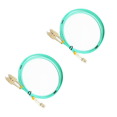 câble de correction de fibre de 3.0mm LC à plusieurs modes de fonctionnement au Sc 1 mètre