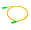 Câble optique de corde de correction de fibre du simplex 3.0mm de Sc RPA
