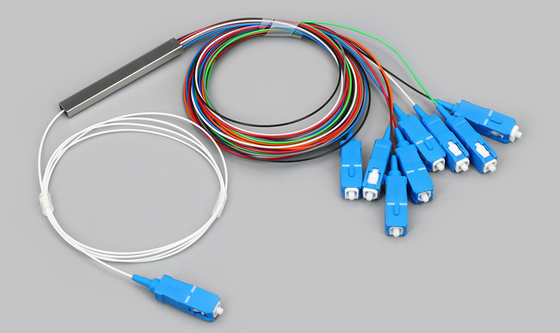 Connecteur optique de Mini Type Sc /upc de diviseur de PLC de la fibre 1*8 FTTH de FTTX