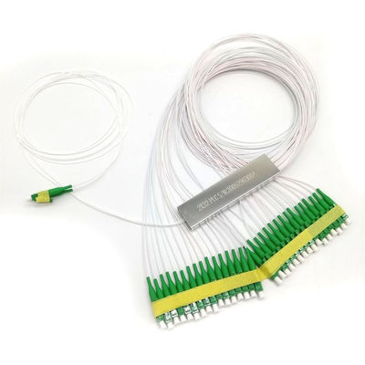 Diviseur de PLC de fibre de PVC 2×32 1meter FTTH du connecteur G657a de Lc/Apc