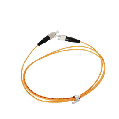 PVC du SM millimètre 3.0mm avec la corde de correction optique de fibre de connecteur de Fc/Upc