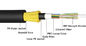 12 câble optique simple de fibre de l'envergure 100 ADSS de veste de noyaux
