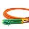 câble duplex de correction de la fibre multimode 50 125 de 0.3dB LC LC