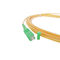 La correction de fibre optique recto de Sc-Sc RPA de SM attachent/câbles optiques blindées de correction de fibre