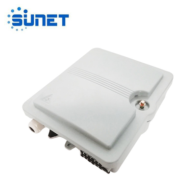 12 niveau imperméable gauche optique de la boîte de distribution de diviseur de FTTH IP66